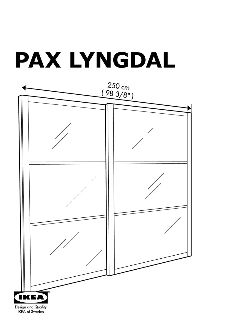 IKEA PAX LYNGDAL • AA-681076-2