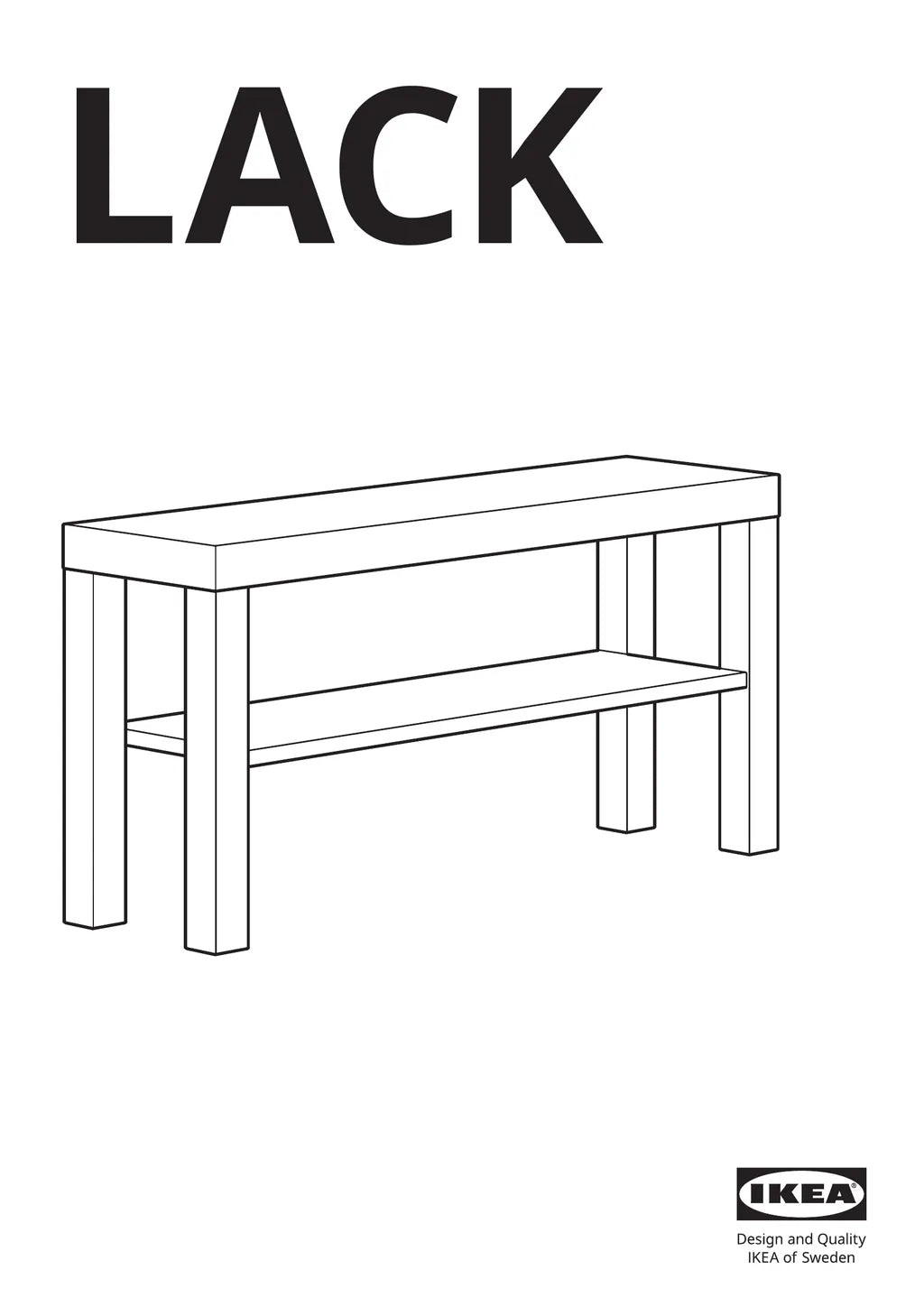 IKEA LACK • AA-837205-6