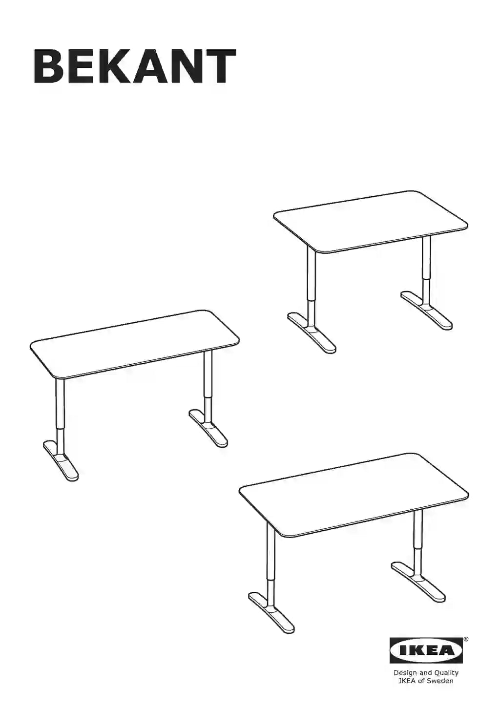 IKEA BEKANT • AA-982579-10