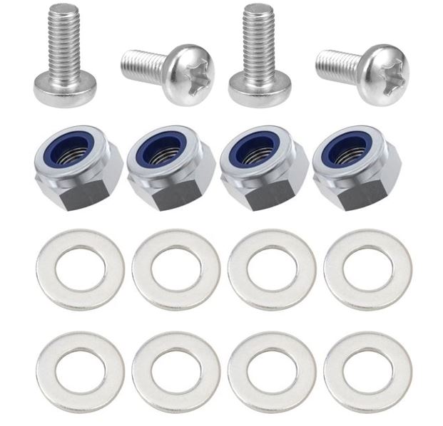 4x Screws M8x20 - M8 Vis Viti Tornillos Schrauben Parafusos 拧紧 पेंच vida śruba