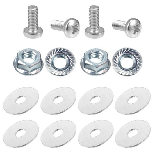 4x Screws M8x20 + 4x Nuts + 8x Washers - Vis Viti Tornillos Schrauben Parafusos
