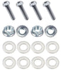 Kit: 4x Screws M8x22 + 4x Lock Nuts M8 with Serrated Flange + 8x Spring Washers Ø8.4/16x1.6