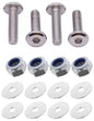 Kit: 4x Screws M8x35 + 4x Lock Nuts M8 + 8x Washers Ø8.4/40x2