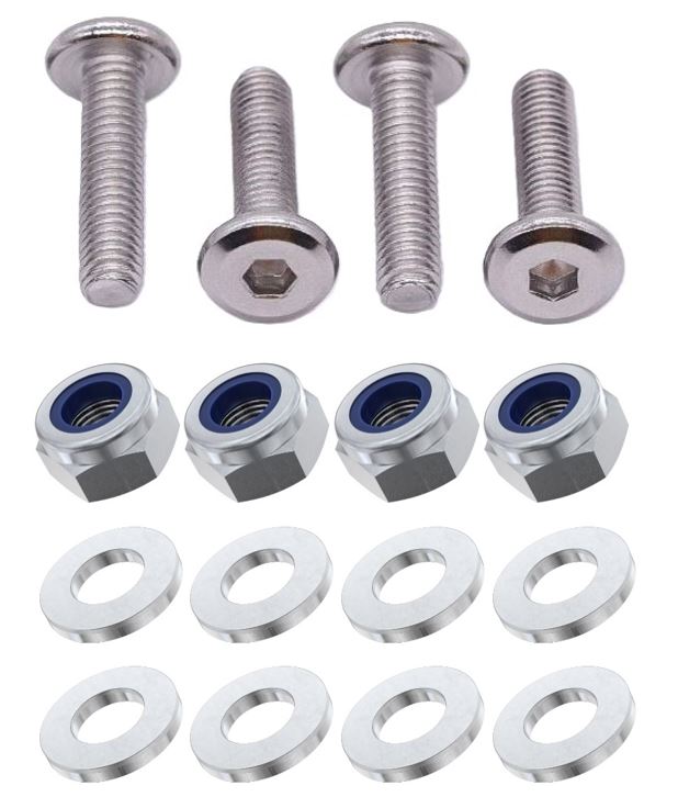 4x Screws M8x35 - M8 Vis Viti Tornillos Schrauben Parafusos 拧紧 पेंच vida śruba