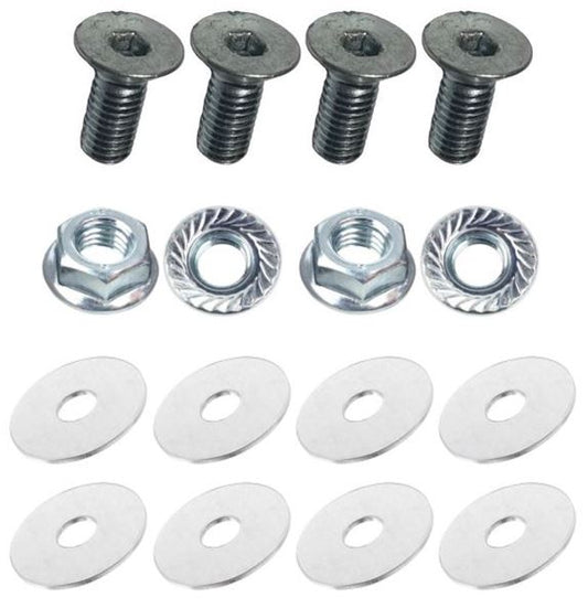 4x Screws M8x20 + 4x Nuts + 8x Washers - Vis Viti Tornillos Schrauben Parafusos