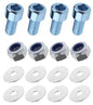 Kit: 4x Screws M8x20 + 4x Lock Nuts M8 + 8x Washers Ø8.4/40x2