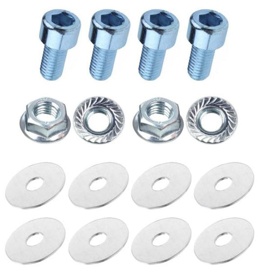 4x Screws M8x20 + 4x Nuts + 8x Washers - Vis Viti Tornillos Schrauben Parafusos