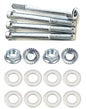 Kit: 4x Screws M8x90 + 4x Lock Nuts M8 with Serrated Flange + 8x Spring Washers Ø8.4/16x1.6