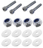 Kit: 4x Screws M8x40 + 4x Lock Nuts M8 + 8x Washers Ø8.4/40x2
