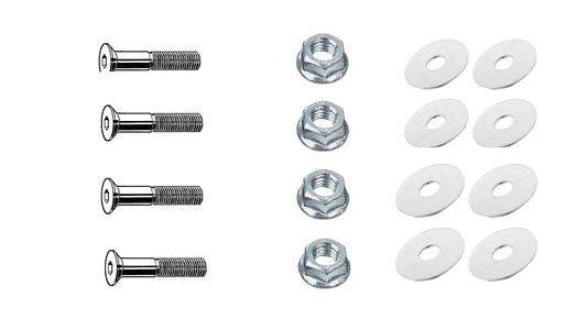 4x 100272 - 4x 114254 - 8x 10082200 - SCREWS NUT WASHER IKEA 