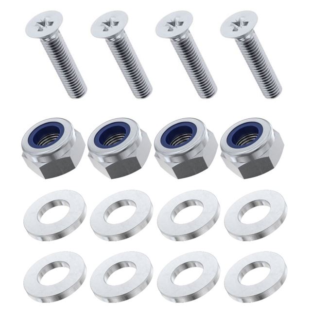 4x Screws M8x40 - M8 Vis Viti Tornillos Schrauben Parafusos 拧紧 पेंच vida śruba