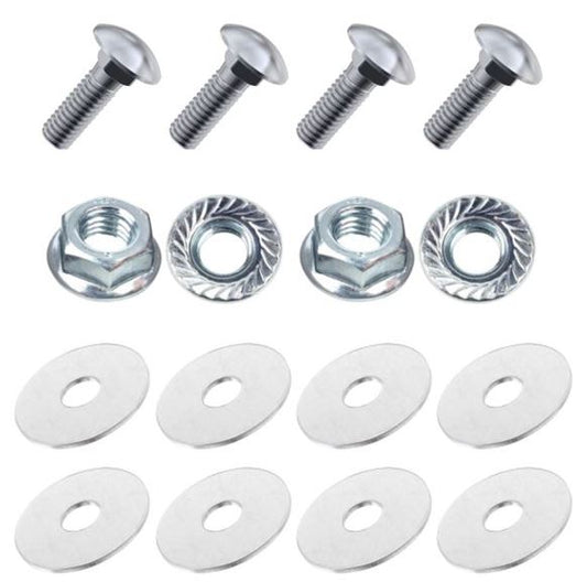 4x Screws M8x40 + 4x Nuts + 8x Washers - Vis Viti Tornillos Schrauben Parafusos