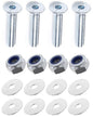 Kit: 4x Screws M8x55 + 4x Lock Nuts M8 + 8x Washers Ø8.4/40x2