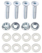 Kit: 4x Screws M8x55 + 4x Lock Nuts M8 with Serrated Flange + 8x Spring Washers Ø8.4/16x1.6