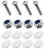 Kit: 4x Screws M8x40 + 4x Lock Nuts M8 + 8x Washers Ø8.4/40x2