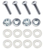 Kit: 4x Screws M8x40 + 4x Lock Nuts M8 with Serrated Flange + 8x Spring Washers Ø8.4/16x1.6