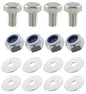 Kit: 4x Screws M8x20 + 4x Lock Nuts M8 + 8x Washers Ø8.4/40x2