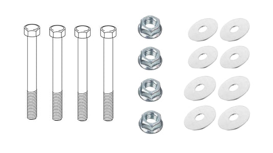 4x 100473 - 4x 114254 - 8x 10082200 - SCREWS NUT WASHER IKEA