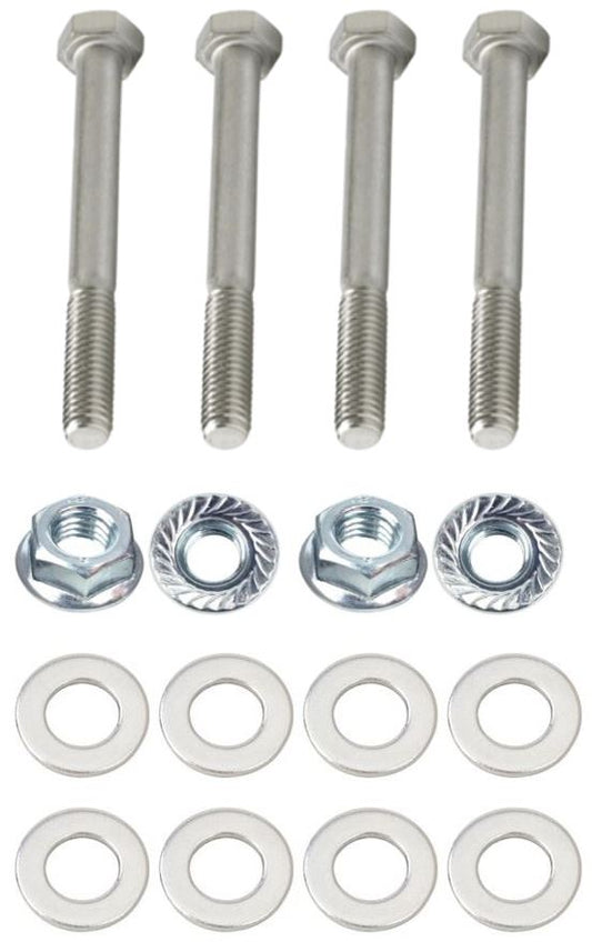 Kit: 4x Screws M8x70 + 4x Lock Nuts M8 with Serrated Flange + 8x Spring Washers Ø8.4/16x1.6