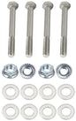 Kit: 4x Screws M8x70 + 4x Lock Nuts M8 with Serrated Flange + 8x Spring Washers Ø8.4/16x1.6