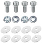 Kit: 4x Screws M8x16 + 4x Lock Nuts M8 with Serrated Flange + 8x Washers Ø8.4/40x2