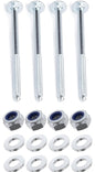 Kit: 4x Screws M8x100 + 4x Lock Nuts M8 + 8x Washers Ø8.4/22x1.5