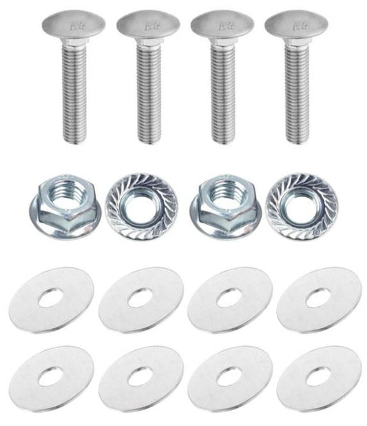 4x Screws M8x38 + 4x Nuts + 8x Washers - Vis Viti Tornillos Schrauben Parafusos