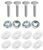 4x Screws M8x38 + 4x Nuts + 8x Washers - Vis Viti Tornillos Schrauben Parafusos