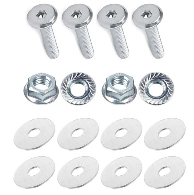 4x Screws M8x45 + 4x Nuts + 8x Washers - Vis Viti Tornillos Schrauben Parafusos