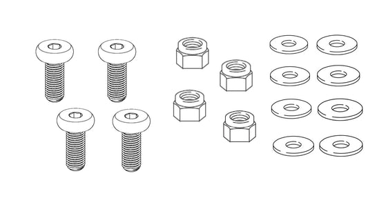 4x 10073702 - 4x 110085 - 8x 114579 -  SCREW NUT LOCK Washer IKEA