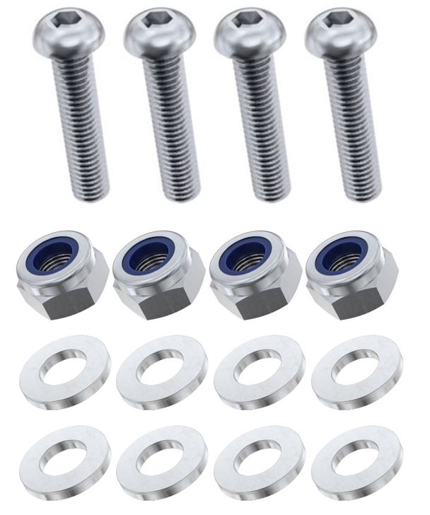 4x Screws M8x65 - M8 Vis Viti Tornillos Schrauben Parafusos 拧紧 पेंच vida śruba