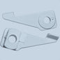 Replacement bracket 10078137 for an IKEA curtain rod. BETYDLIG part for wall or ceiling mounting your RÄCKA or HUGAD rod.