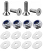Kit: 4x Screws M8x20 + 4x Lock Nuts M8 + 8x Washers Ø8.4/40x2