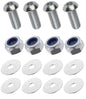 Kit: 4x Screws M8x16 + 4x Lock Nuts M8 + 8x Washers Ø8.4/40x2