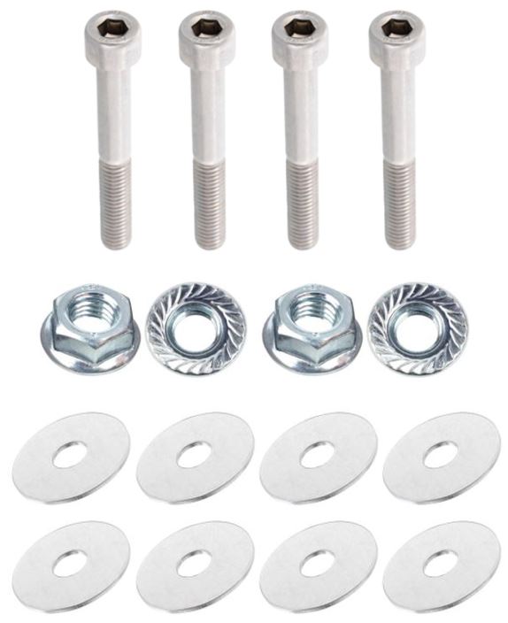 4x Screws M8x50 + 4x Nuts + 8x Washers - Vis Viti Tornillos Schrauben Parafusos