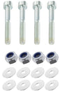 Kit: 4x Screws M8x50 + 4x Lock Nuts M8 + 8x Washers Ø8.4/40x2