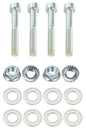 Kit: 4x Screws M8x50 + 4x Lock Nuts M8 with Serrated Flange + 8x Spring Washers Ø8.4/16x1.6