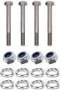 Kit: 4x Screws M8x120 + 4x Lock Nuts M8 + 8x Spring Washers Ø8.1/16x2