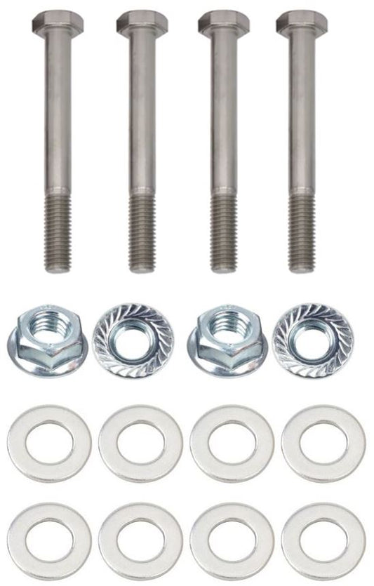 Kit: 4x Screws M8x120 + 4x Lock Nuts M8 with Serrated Flange + 8x Spring Washers Ø8.4/16x1.6