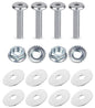 4x Screws M8x45 + 4x Nuts + 8x Washers - Vis Viti Tornillos Schrauben Parafusos