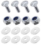 Kit: 4x Screws M8x45 + 4x Lock Nuts M8 + 8x Washers Ø8.4/40x2