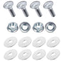 4x Screws M8x45 + 4x Nuts + 8x Washers - Vis Viti Tornillos Schrauben Parafusos