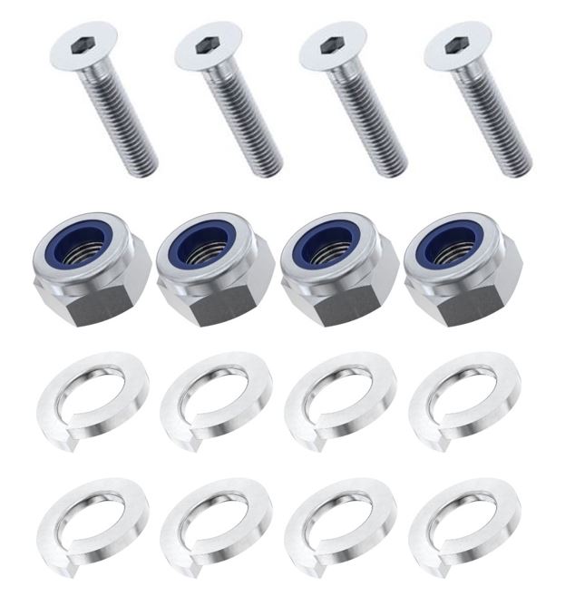 4x Screws M10x50 - M10 Vis Viti Tornillos Schrauben Parafusos 拧紧 पेंच vida śruba