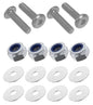 Kit: 4x Screws M8x60 + 4x Lock Nuts M8 + 8x Washers Ø8.4/40x2