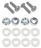 Kit: 4x Screws M8x60 + 4x Lock Nuts M8 with Serrated Flange + 8x Spring Washers Ø8.4/16x1.6