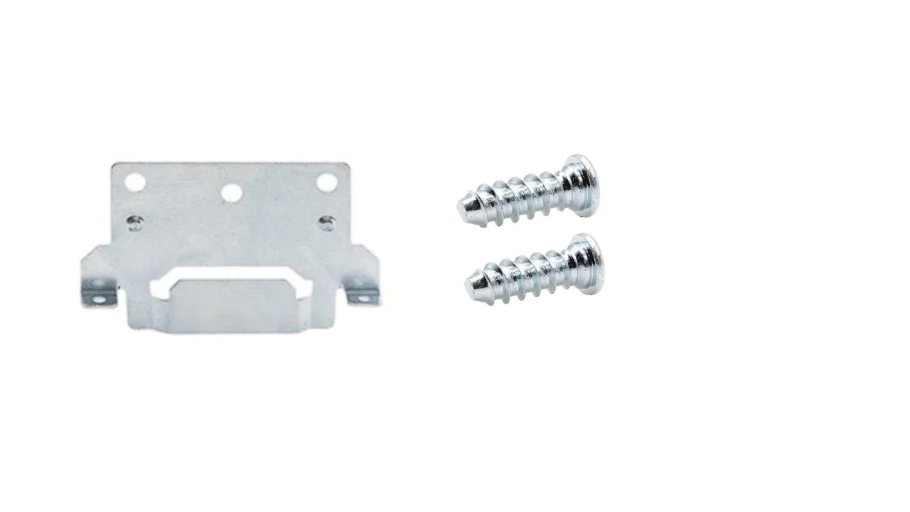 1x 116791 - 2x 110789 - Bed frame mounting plate Bed frame screws IKEA