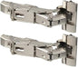 Replacement KOMPLEMENT soft-closing hinge 123746. For repairing or installing a door on an IKEA PAX wardrobe cabinet.