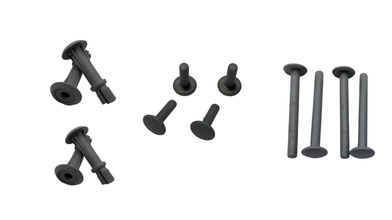 4x 130885 - 4x 130886 - 4x 130887 - spare socket  screw DOWEL SNAP IKEA