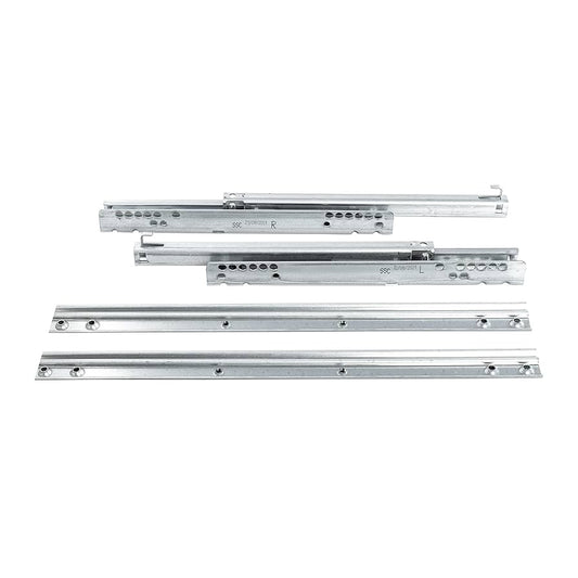 Replacement drawer runner 147906 for IKEA drawers. Slide with an integrated damper for a soft and silent closing action.