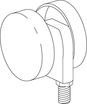 Sketch of an Castor Wheel Ikea 195274